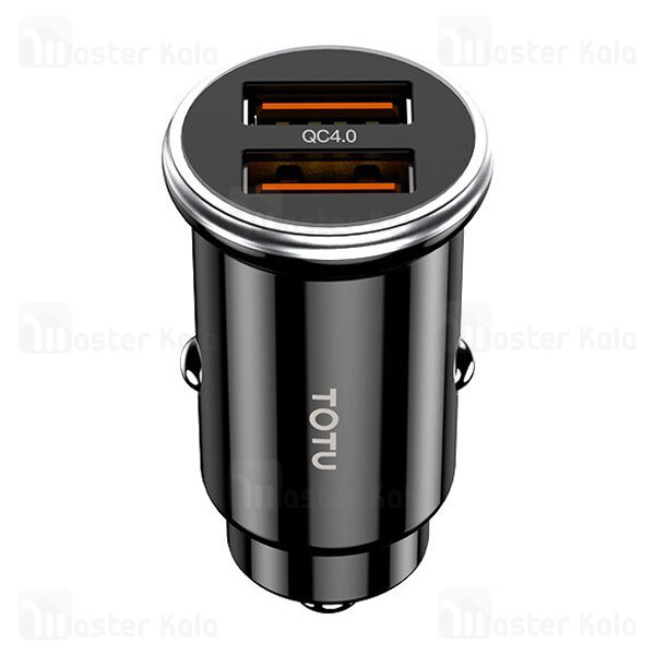 شارژر فندکی سوپر شارژ توتو TOTU DCCQ-04 QC4.0 Car Charger توان 27 وات