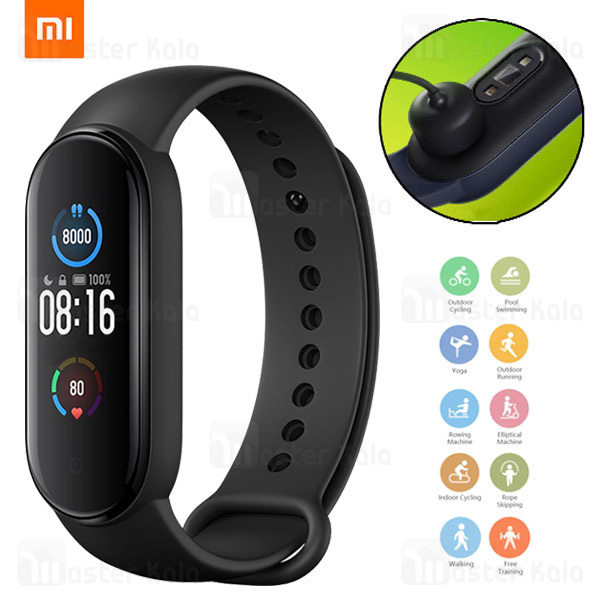 دستبند سلامتی هوشمند شیائومی Xiaomi Mi Band 5 Smart Band نسخه گلوبال