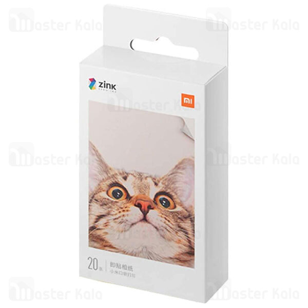 پک 20 تایی کاغذ چاپ پرینتر شیائومی Xiaomi Mi Portable Pocket Photo Printer Paper 20 Sheet