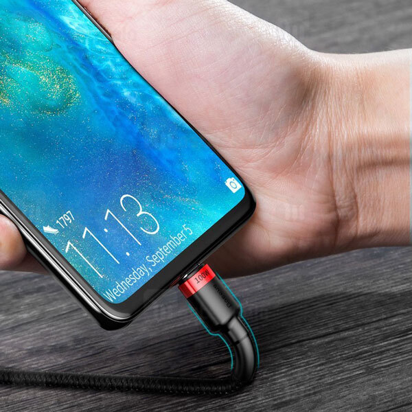 کابل تایپ سی Baseus Cafule PD2.0 CATKLF-ALG1 2m 100W