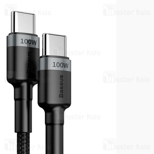 کابل تایپ سی Baseus Cafule PD2.0 CATKLF-ALG1 2m 100W