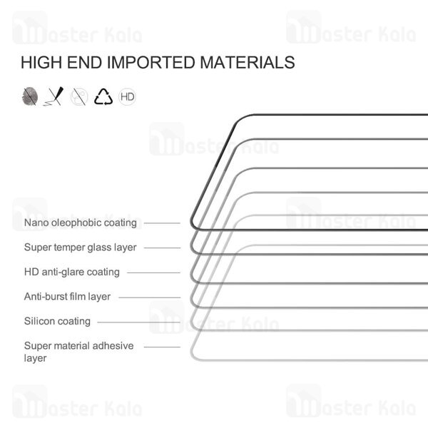 محافظ صفحه شیشه ای تمام صفحه تمام چسب نیلکین Huawei Honor X10 Nillkin CP+ Pro