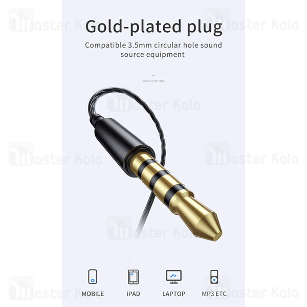 هندزفری سیمی جویروم Joyroom JR-E208 Metal Wired Earphone Handsfree