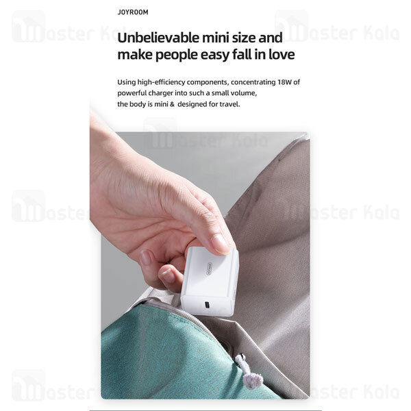 شارژر جویروم Joyroom L-P183 Simple Series QC PD 18W US Fast Charger