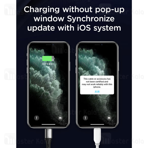 کابل لایتنینگ Joyroom S-1530N1 fast Charging Lightning 3A 1.5m