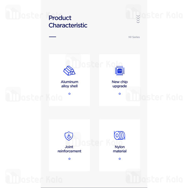کابل لایتنینگ Joyroom S-1530N1 fast Charging Lightning 3A 1.5m