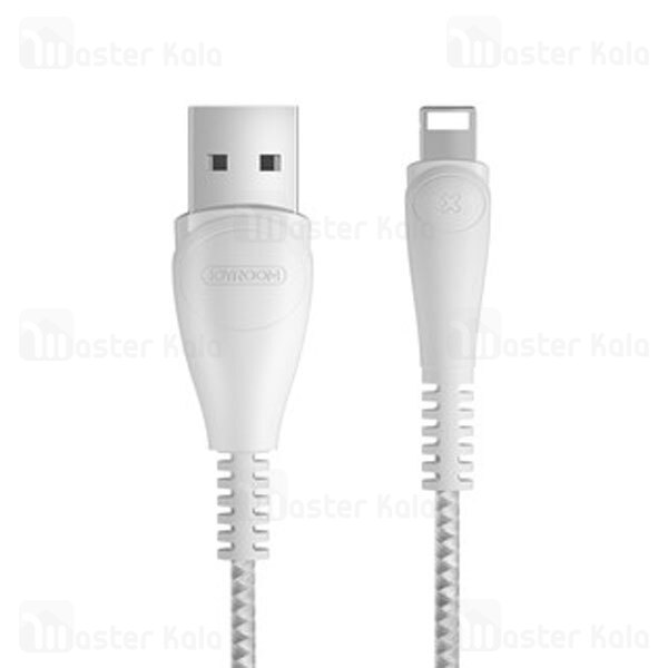 کابل لایتنینگ Joyroom S-M393 Simple Series X Light microUSB Cable 2.4A