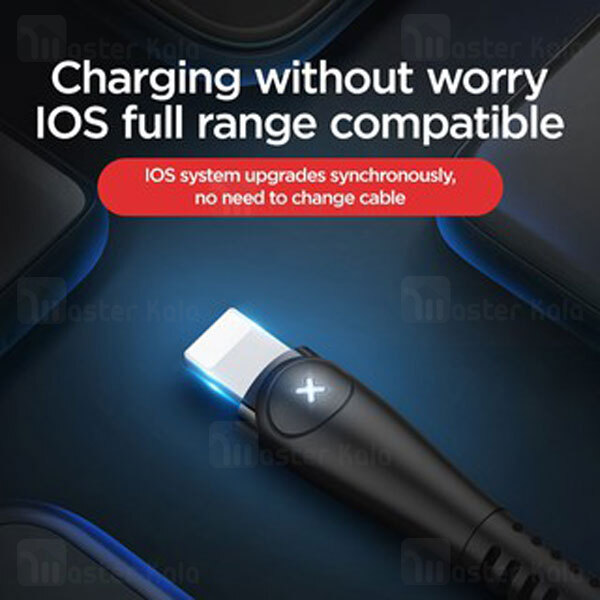 کابل لایتنینگ Joyroom S-M393 Simple Series X Light microUSB Cable 2.4A