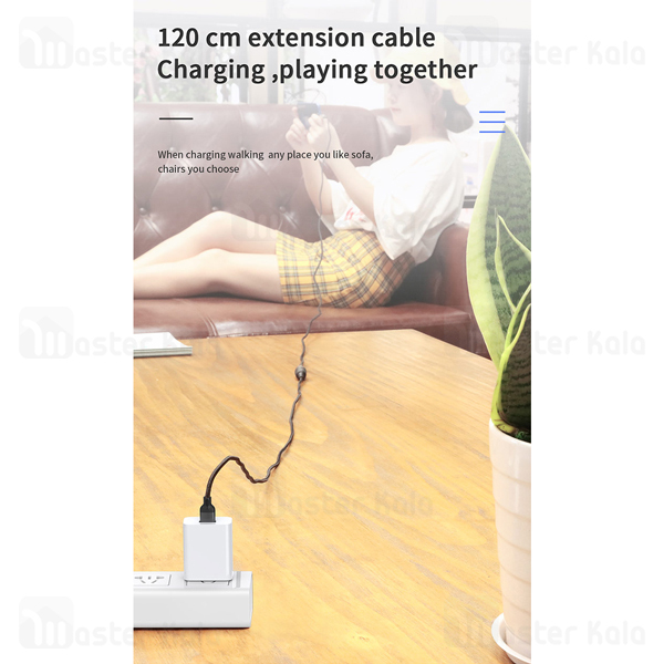 کابل سه سر Joyroom S-M401 Multi-Function Series Charging Data 1.5m 3.5A