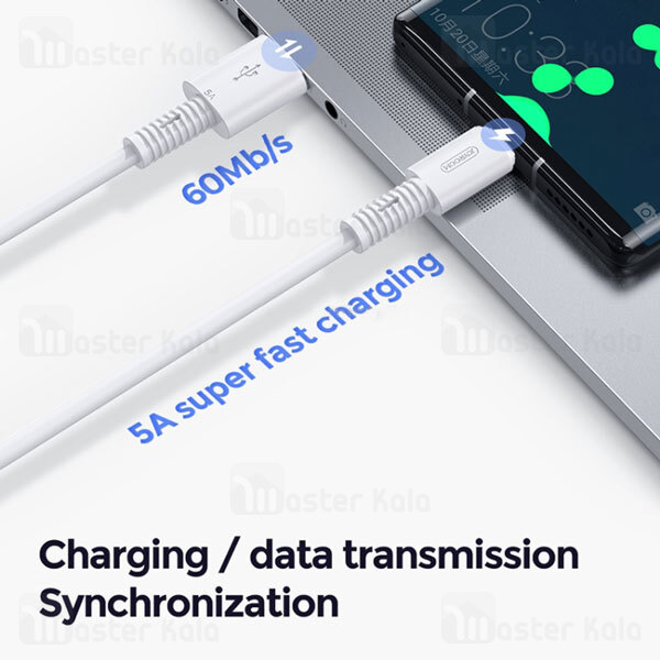 کابل لایتنینگ Joyroom S-M406 Rebar Series Lightning 2.4A 1m