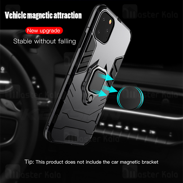 قاب Apple iPhone 11 Pro KEYSION ShockProof Armor Ring Holder Case