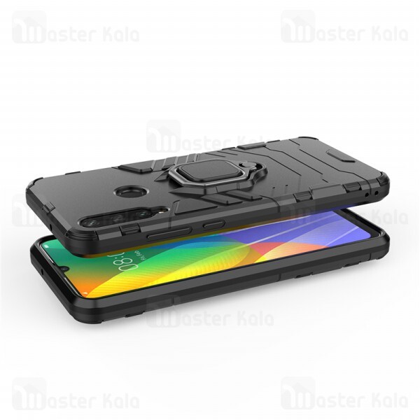 قاب Huawei Y6p KEYSION ShockProof Armor Ring Holder Case