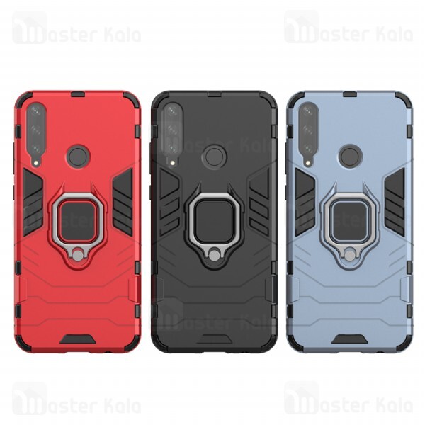 قاب Huawei Y6p KEYSION ShockProof Armor Ring Holder Case