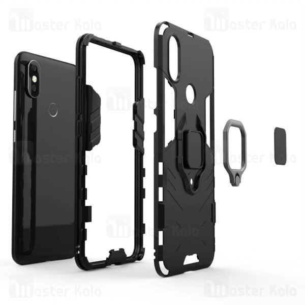 قاب Xiaomi Mi A2 / Mi 6x KEYSION ShockProof Armor Ring Holder Case