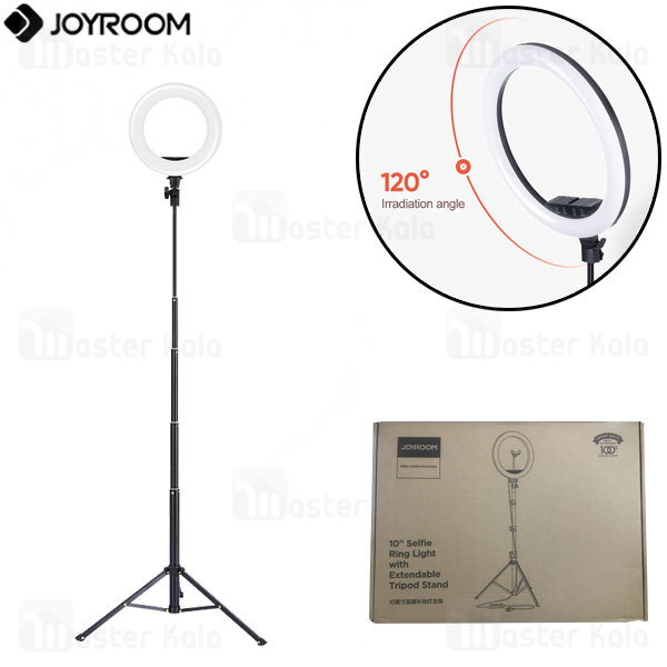 رینگ لایت جویروم Joyroom JR-ZS228 10inch Ring Light با پایه 160 سانتی متری