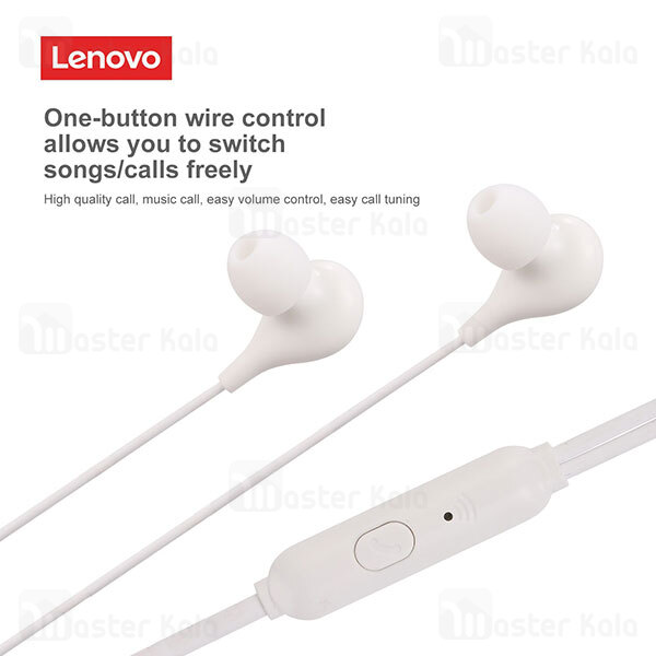 هندزفری سیمی لنوو Lenovo HF160 Cable Earphone با کانکتور AUX