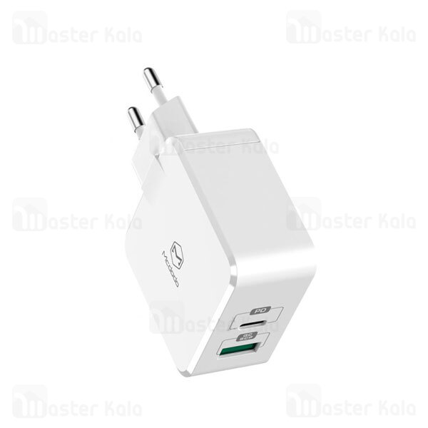 شارژر دیواری Mcdodo CH-6923 QC + PD Dual Output 30W Quick Charge