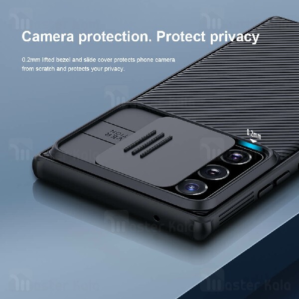 قاب محافظ نیلکین سامسونگ Samsung Galaxy Note 20 Ultra Nillkin CamShield Pro Case دارای محافظ دوربین