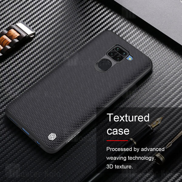 قاب نیلکین Xiaomi Redmi Note 9 / Redmi 10X 4G Nillkin Textured nylon Fiber Case