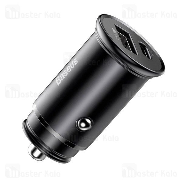 شارژر فندکی Baseus Circular Metal PPS VOOC Quick Charger 30W CCYS-C01 Car Charger