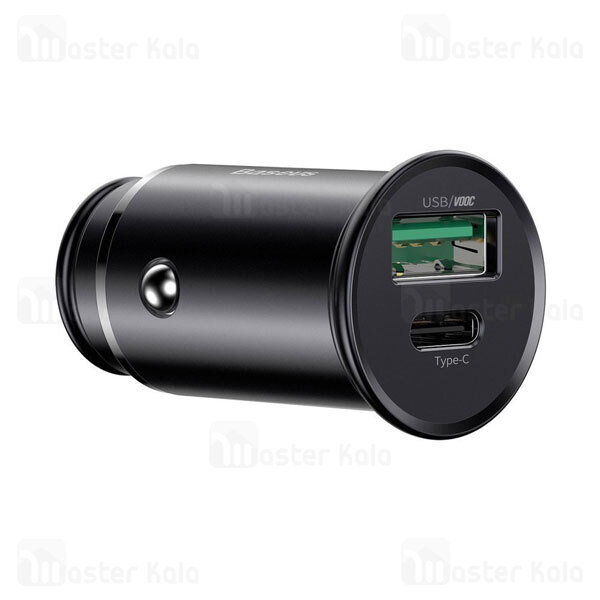 شارژر فندکی Baseus Circular Metal PPS VOOC Quick Charger 30W CCYS-C01 Car Charger