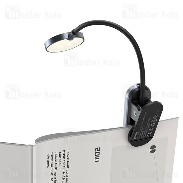 چراغ مطالعه گیره دار بیسوس Baseus Comfort Reading DGRAD-0G Mini Clip Lamp