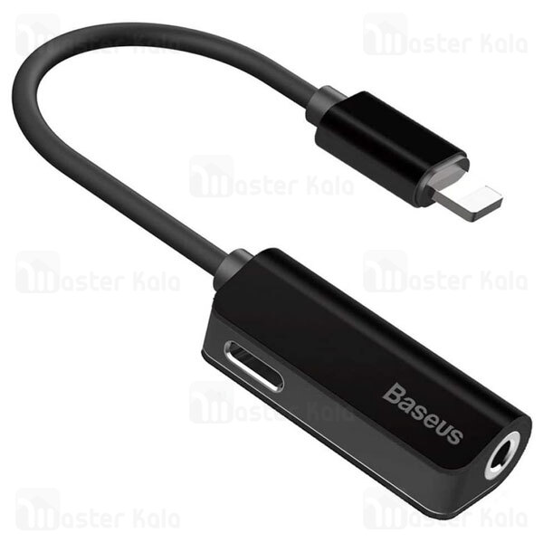 تبدیل Baseus L56 2-in-1 iP Male to iP 3.5mm Female Adapter CALL32-01