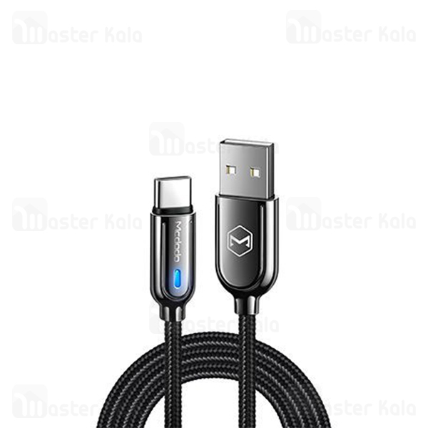 کابل Type C مک دودو Mcdodo CA-6190 Auto Power OFF 3A 1M به طول 1 متر و 3 آمپر و دارای قطع کن خودکار