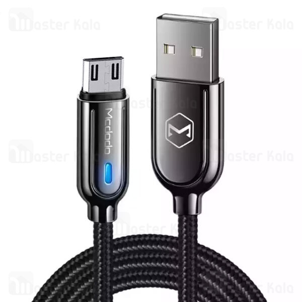 کابل میکرو یو اس بی Mcdodo CA-6200 Auto Power OFF 2.4A 1M به طول 1 متر و 2.4 آمپر و قطع کن خودکار