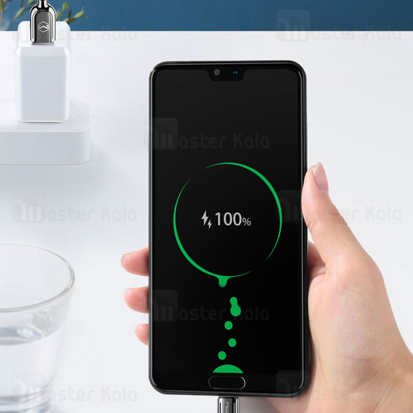 کابل میکرو یو اس بی Mcdodo CA-6200 Auto Power OFF 2.4A 1M به طول 1 متر و 2.4 آمپر و قطع کن خودکار