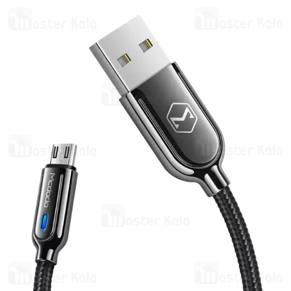 کابل میکرو یو اس بی Mcdodo CA-6200 Auto Power OFF 2.4A 1M به طول 1 متر و 2.4 آمپر و قطع کن خودکار