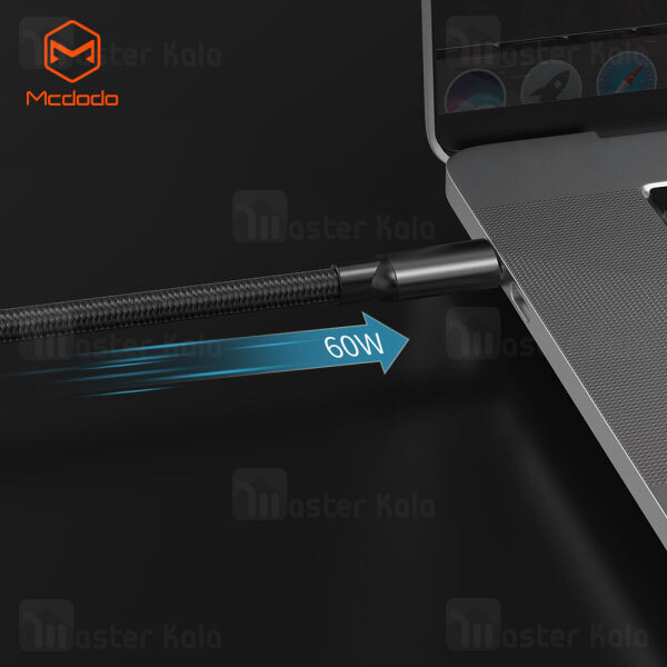 کابل تایپ سی Mcdodo CA-7140 PD Type C to Type C 20cm 60W