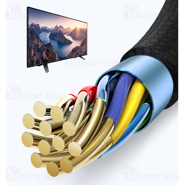 کابل HDMI مک دودو ‌Mcdodo CA-718 HDMI 2.0 Connection Cable 4K 3M طول 3 متر