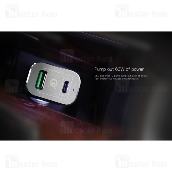 شارژر فندکی Nillkin Neekin Turbo A3 QC+PD Dual Port Fast Charge Car Charger