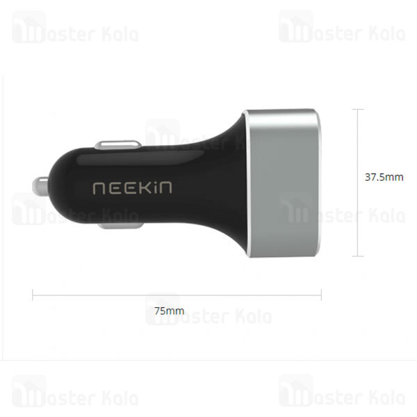 شارژر فندکی فست شارژ نیلکین Nillkin Neekin A3 Turbo PD + QC Car Charger 63W توان 63 وات