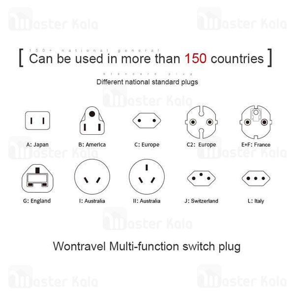مبدل برق شیائومی Xiaomi 90 Combo Multi-Function Conversion