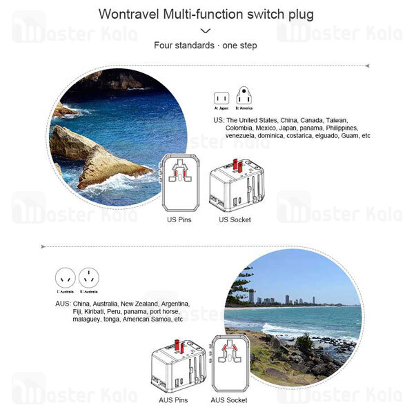 مبدل برق شیائومی Xiaomi 90 Combo Multi-Function Conversion