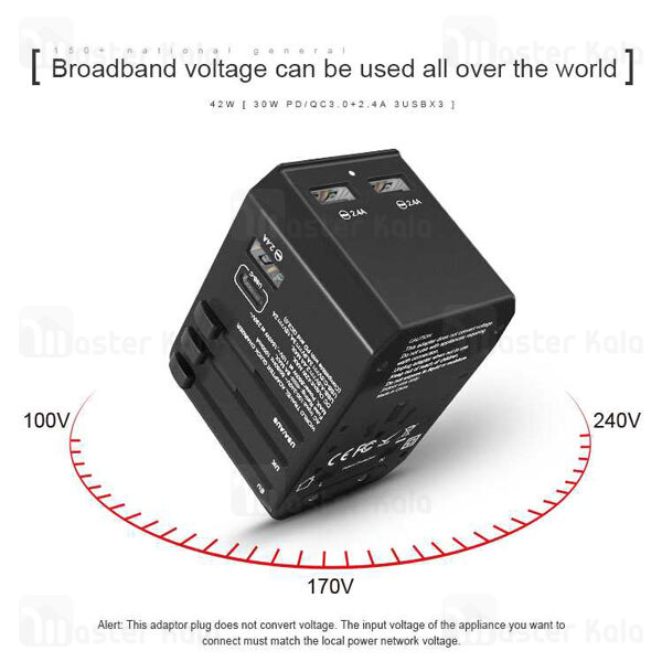 مبدل برق شیائومی Xiaomi 90 Combo Multi-Function Conversion