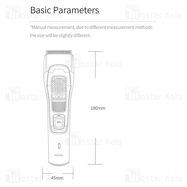 ماشین اصلاح موی سر شیائومی Xiaomi Enchen Sharp3S Hair Clipper 1 To 20mm Cutter