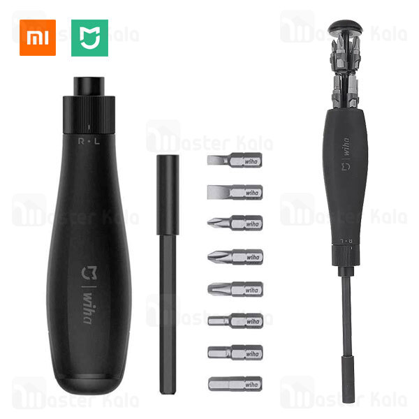 پیچ گوشتی میجیا شیائومی Xiaomi Mijia Wiha S2 8 in 1 Precision Screwdriver دارای 8 سو