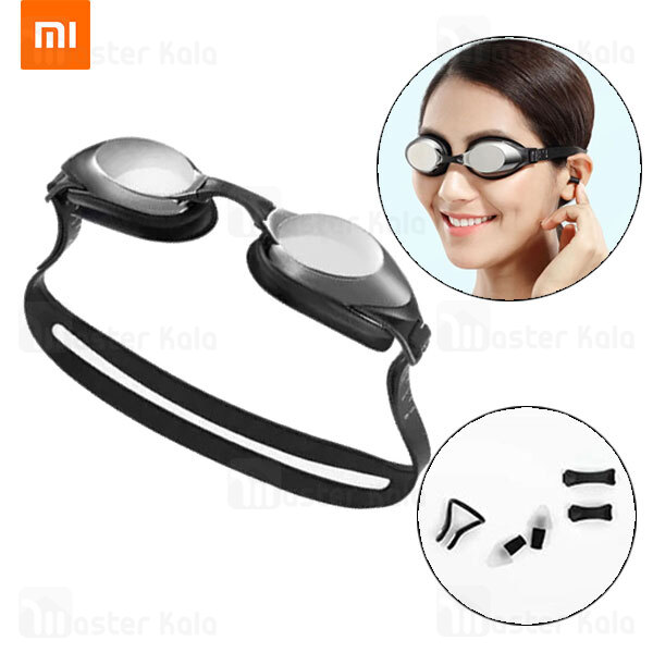 عینک شنا شیائومی Xiaomi Yunmai Swimming Goggles Set همراه با گیره بینی و گوش