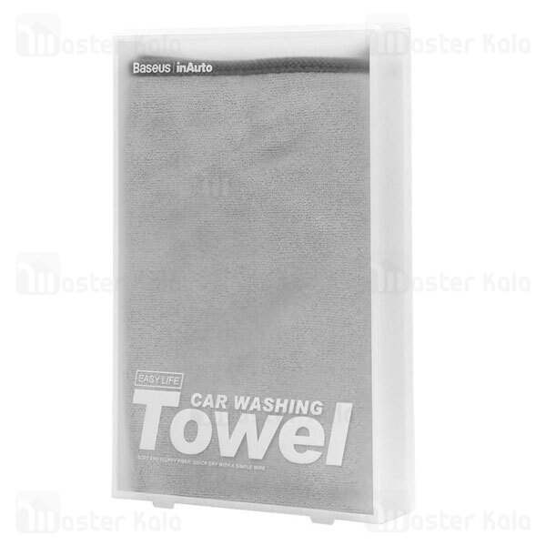 حوله میکروفایبر خودرو بیسوس Baseus Microfiber Towel to Dry CRXCMJ-A0G 40x80