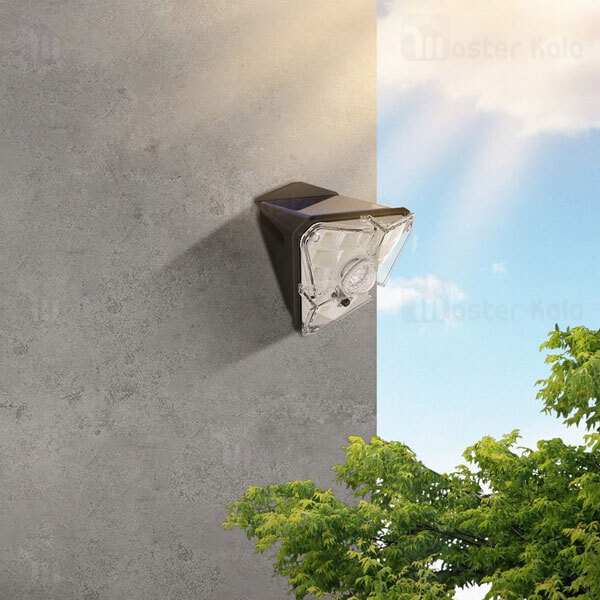 پک 4تایی چراغ دیواری بیسوس Baseus Energy Collection Solar Body Sensor Wall Lamp DGNEN-B01 سنسور حرکت