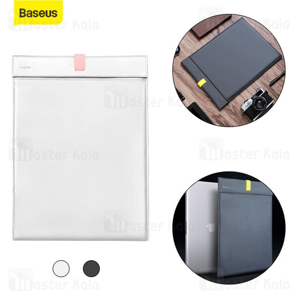 کیف چرمی بیسوس Baseus Let's Go Traction Computer Liner Bag LBQY-B24 سایز 15 اینچ دارای ایراد ظاهری