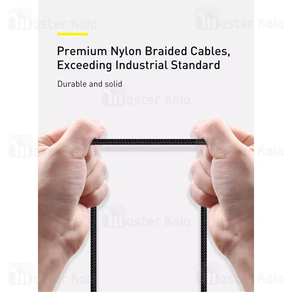 کابل تایپ سی به تایپ سی Baseus Tungsten Gold CATWJ-A01 Type C To Type C 2m 100W Cable