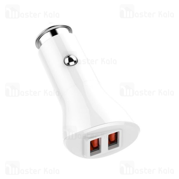 شارژر فندکی فست شارژ الدینیو LDNIO C511Q Dual QC3.0 3A Car Charger 36W توان 36 وات همراه با کابل