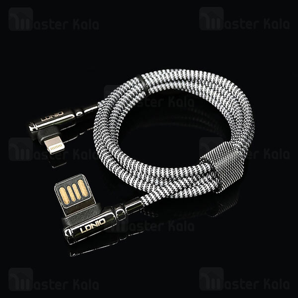 کابل لایتنینگ الدینیو LDNIO LS421 Gaming Cable طول 1 متر توان 2.4 آمپر