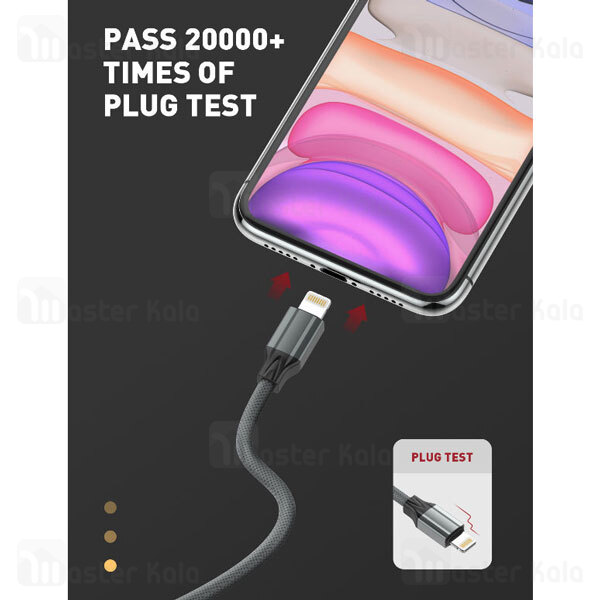 کابل لایتنینگ LDNIO LS442 Lightning 2m 2.4A