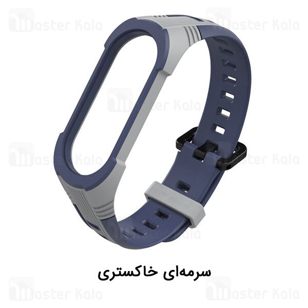 بند سیلیکونی دستبند سلامتی شیائومی Xiaomi Mi Band 5 / 6 Style X Sport Band