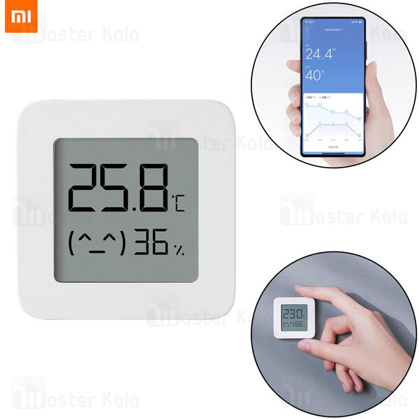 دماسنج و رطوبت سنج شیائومی Xiaomi Mi Temperature and Humidity Monitor 2 LYWSD03MMC نسخه گلوبال